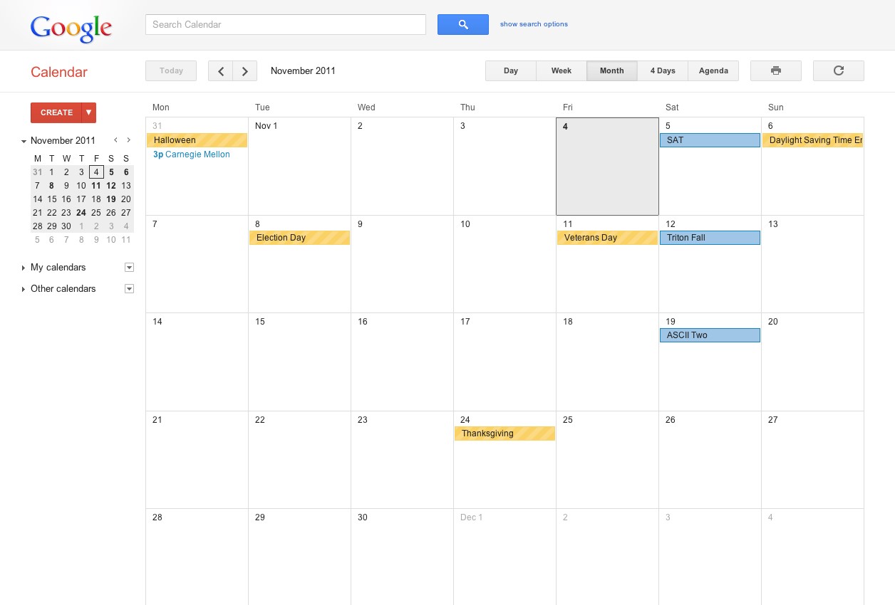 google calendar for mac alternative