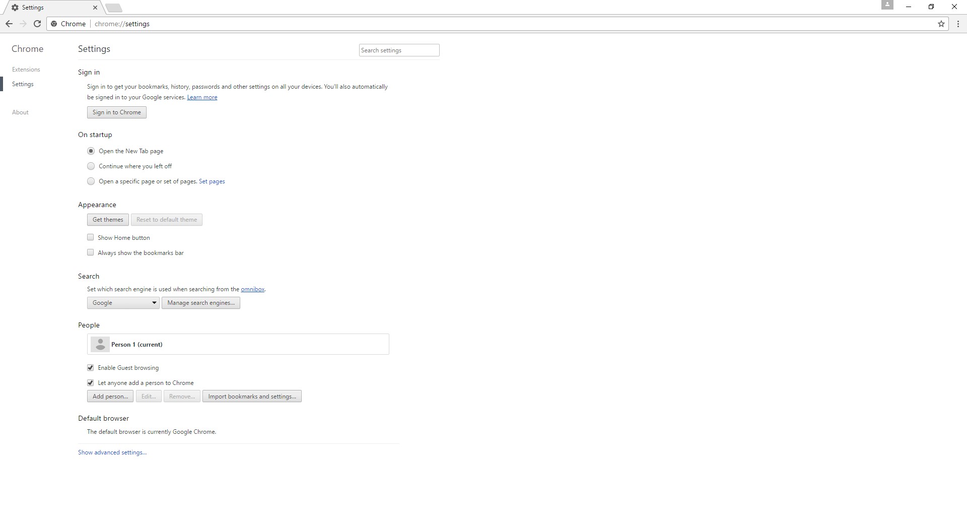 Скриншот 5 программы Google Chrome