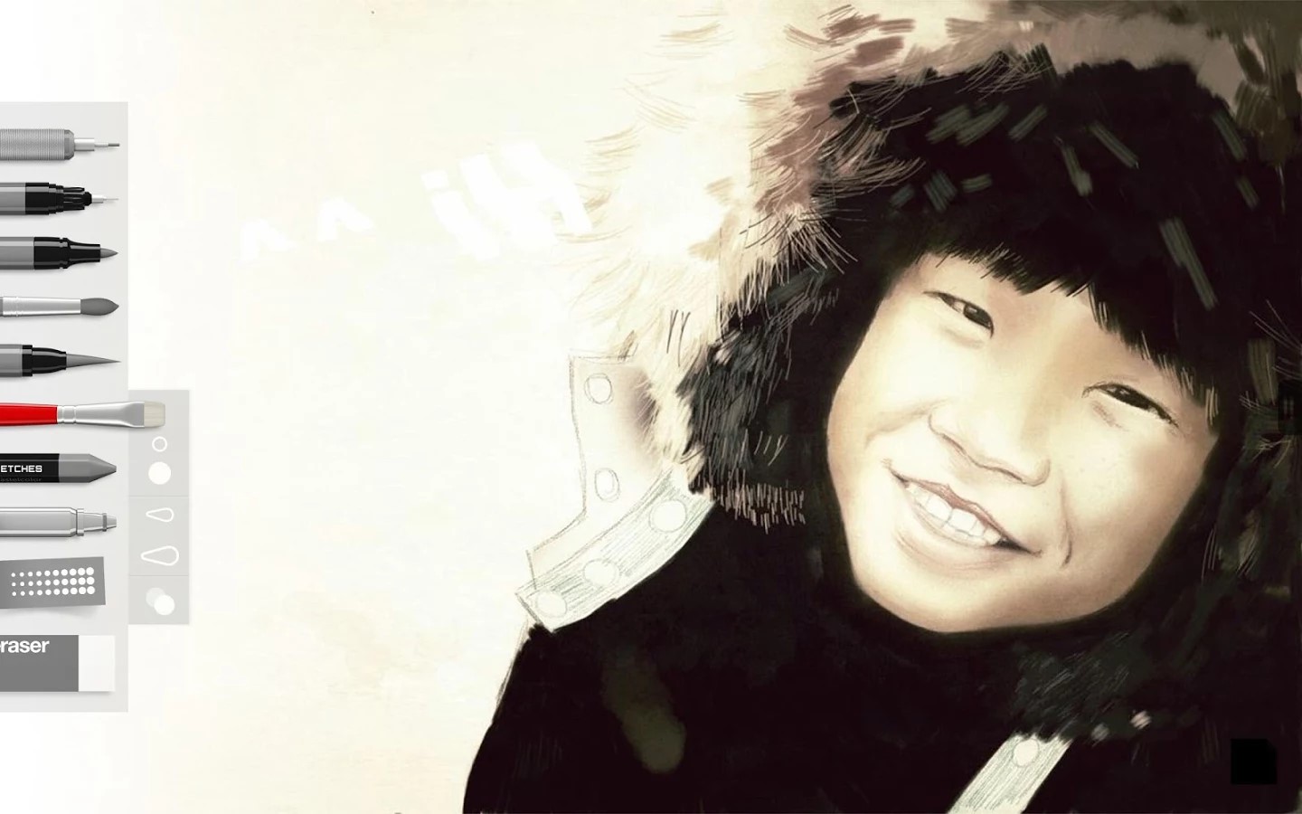 Скриншот 4 программы Tayasui Sketches