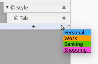 Скриншот 2 программы Tree Style Tab
