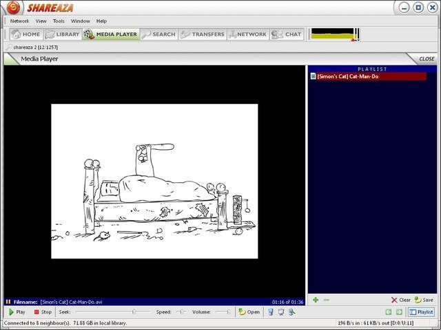 Скриншот 5 программы Shareaza