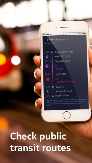 Скриншот 5 программы HERE WeGo