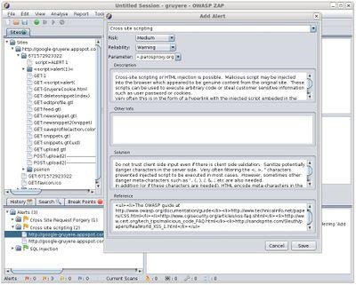 Скриншот 4 программы Zed Attack Proxy