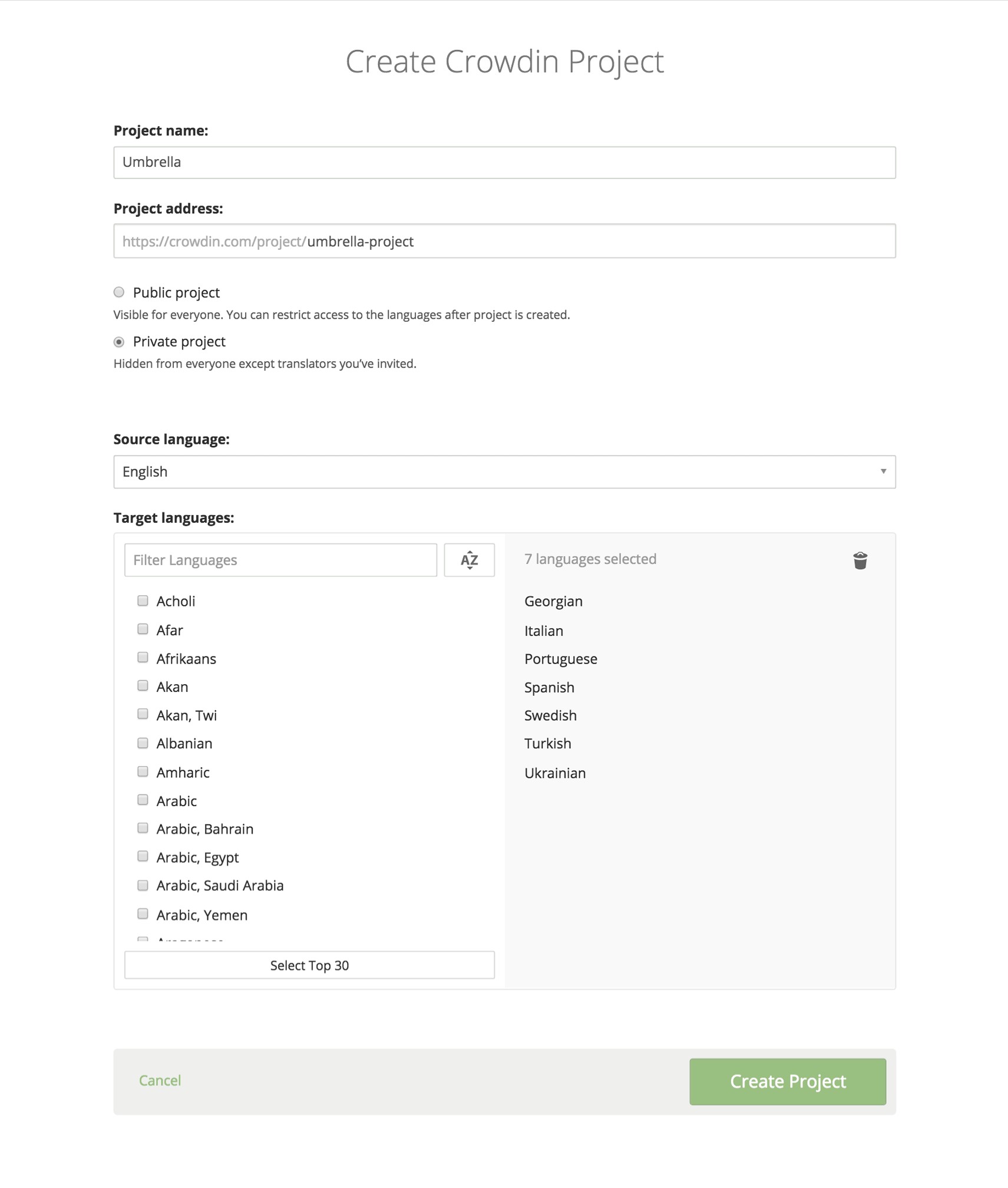 Скриншот 4 программы Crowdin