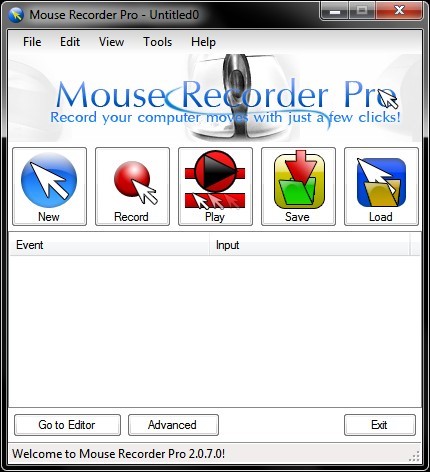 Скриншот 2 программы Mouse Recorder Pro 2