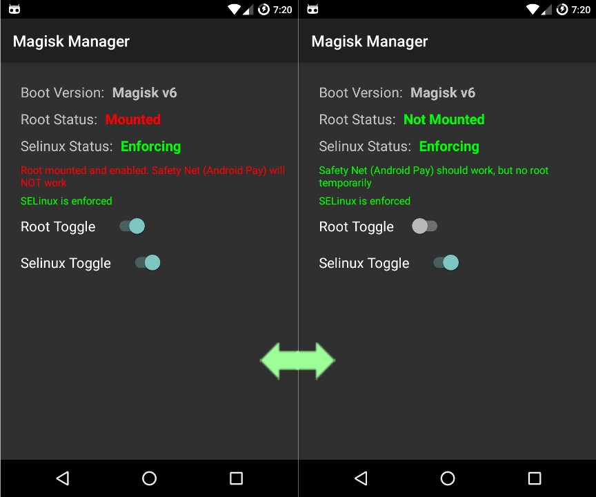 Скриншот 1 программы Magisk