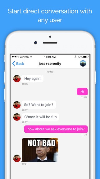 Скриншот 3 программы Koo chat