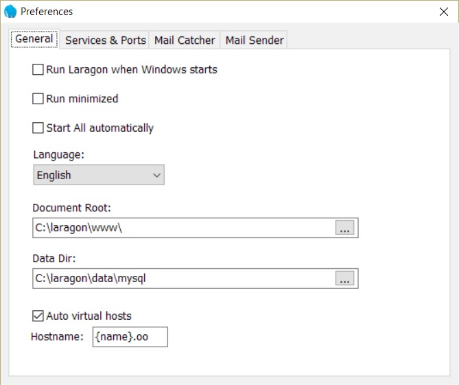 Скриншот 3 программы Laragon