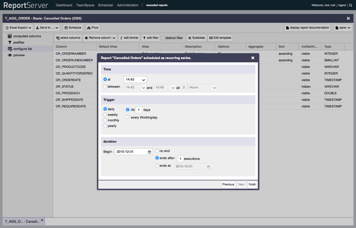 Скриншот 5 программы ReportServer