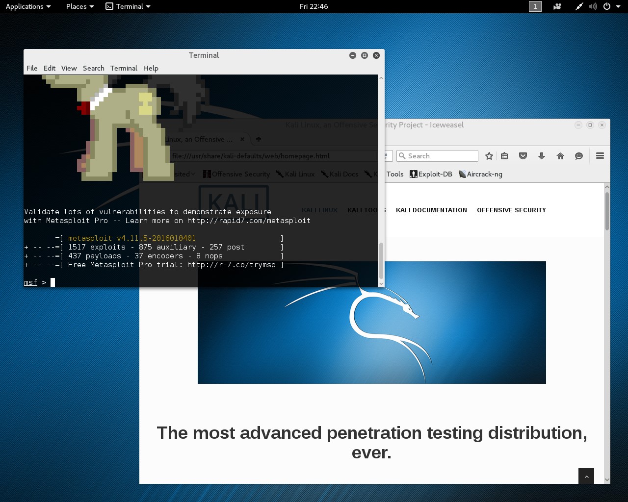 Скриншот 6 программы Kali Linux