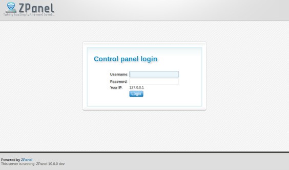 Скриншот 2 программы ZPanel