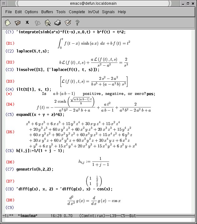Скриншот 2 программы Maxima