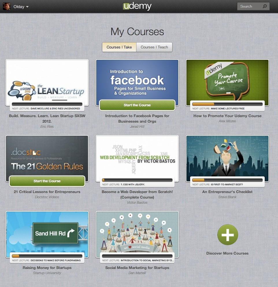 Скриншот 4 программы Udemy