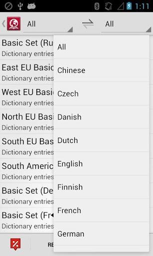 Скриншот 4 программы ABBYY Lingvo Dictionaries