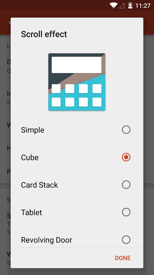 Скриншот 6 программы Nova Launcher