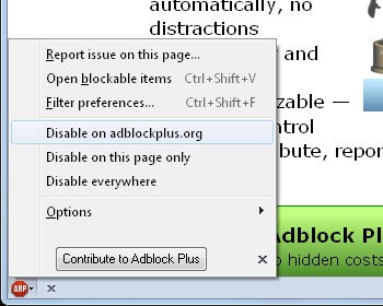 Скриншот 3 программы Adblock Plus