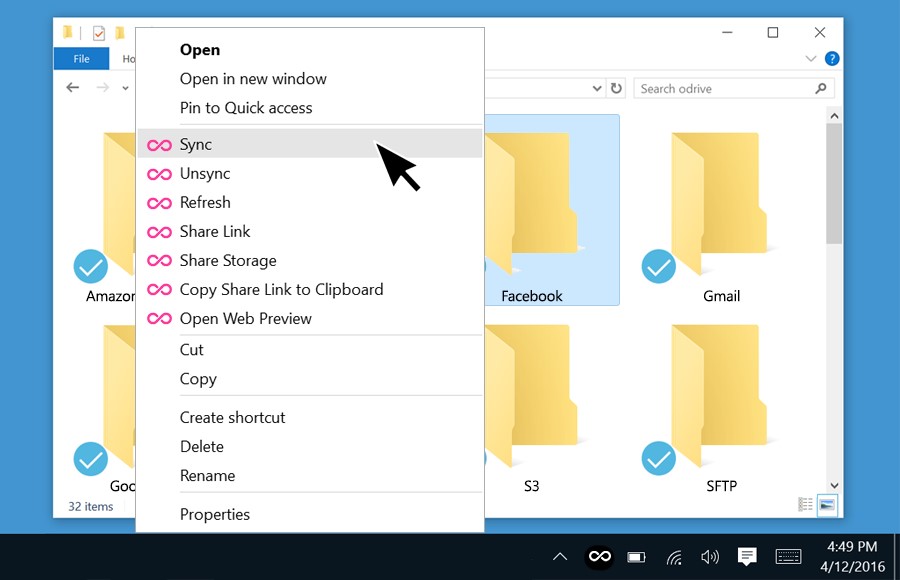Скриншот 6 программы odrive