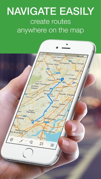 Скриншот 3 программы MAPS.ME