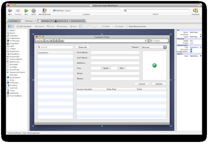 Скриншот 2 программы Xojo