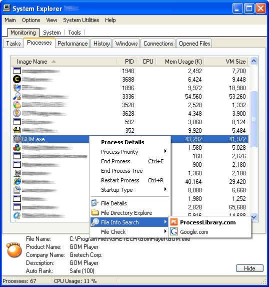 Скриншот 3 программы SystemExplorer