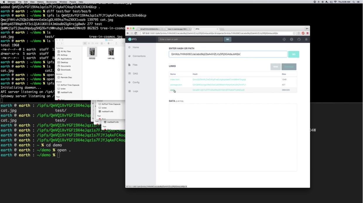 Скриншот 2 программы IPFS