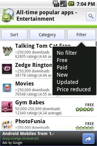 Скриншот 6 программы AppBrain