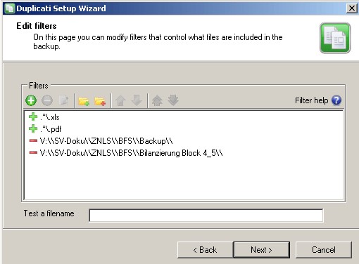 Скриншот 5 программы Duplicati