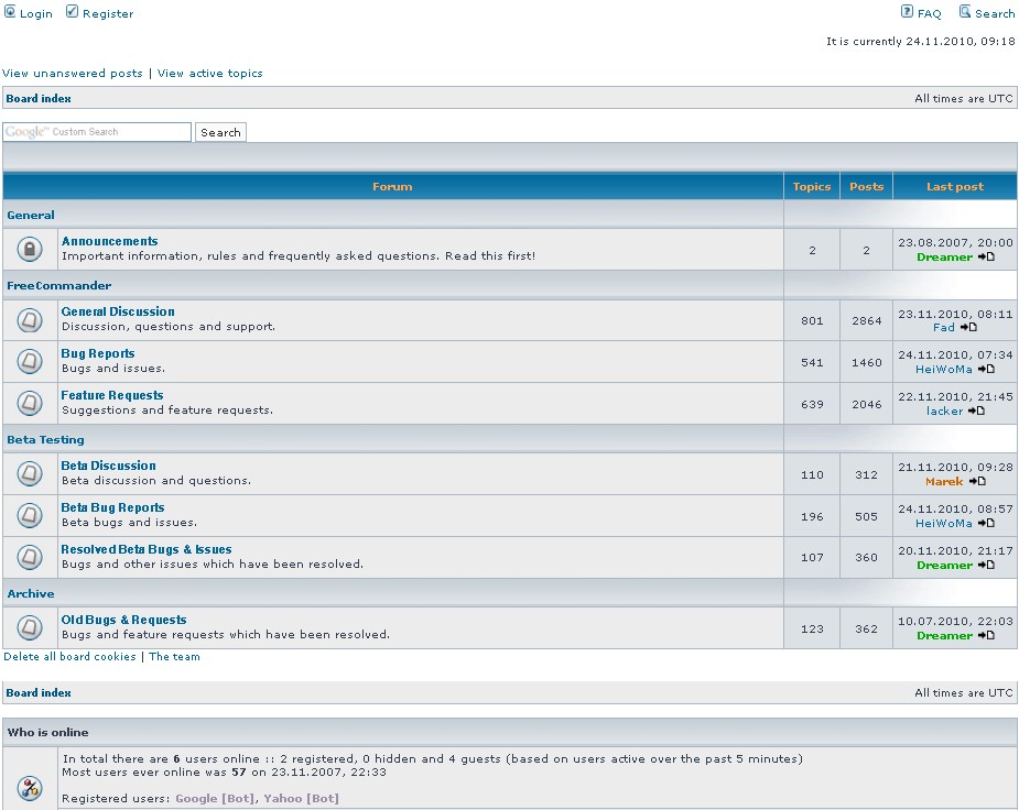 Скриншот 5 программы phpBB