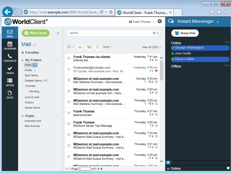 Скриншот 5 программы MDaemon Messaging Server