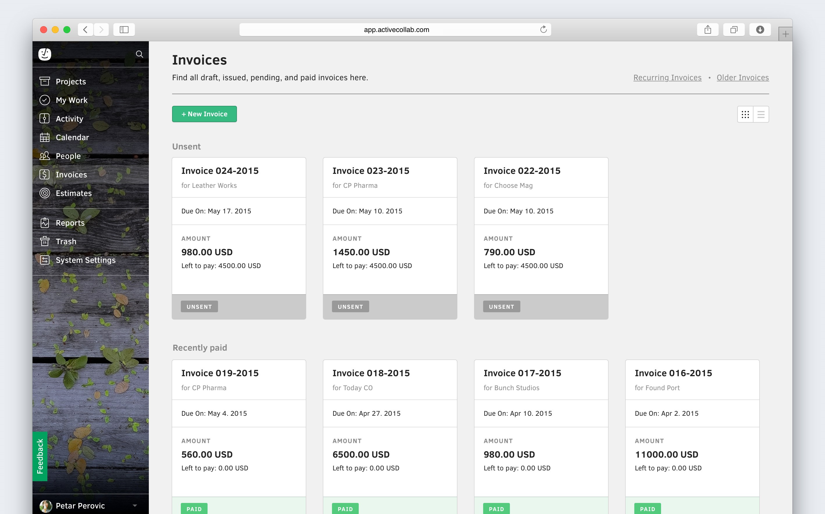Скриншот 3 программы ActiveCollab