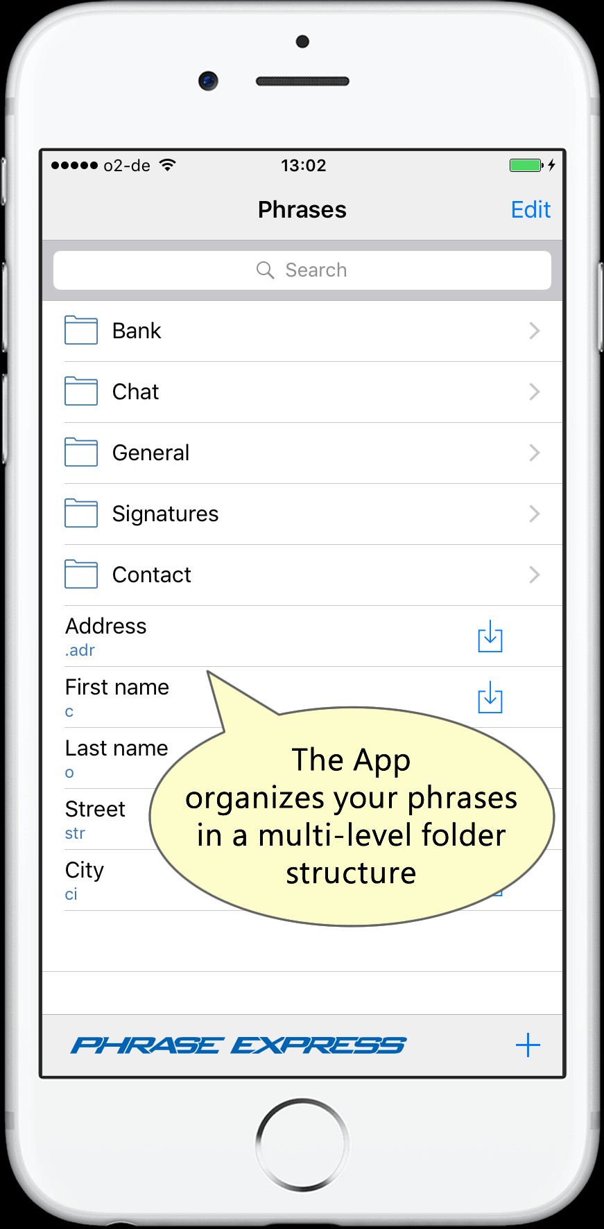Скриншот 4 программы PhraseExpress