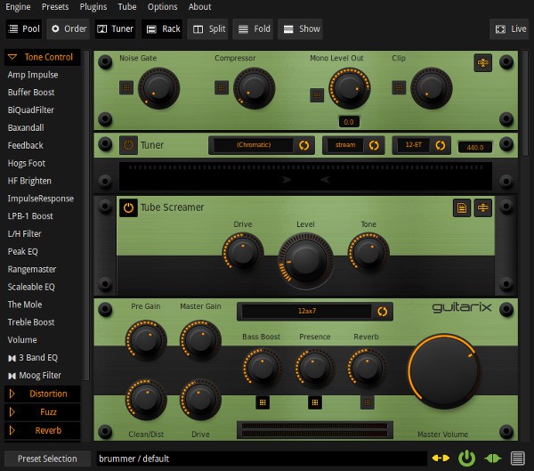 Скриншот 5 программы Guitarix