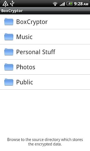 Скриншот 6 программы BoxCryptor Classic