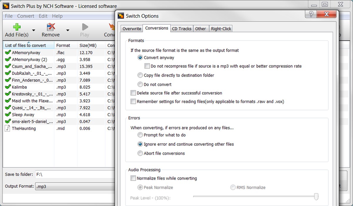 Скриншот 3 программы Switch