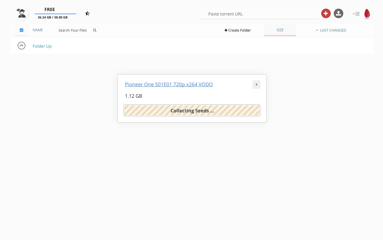 Скриншот 4 программы Seedr