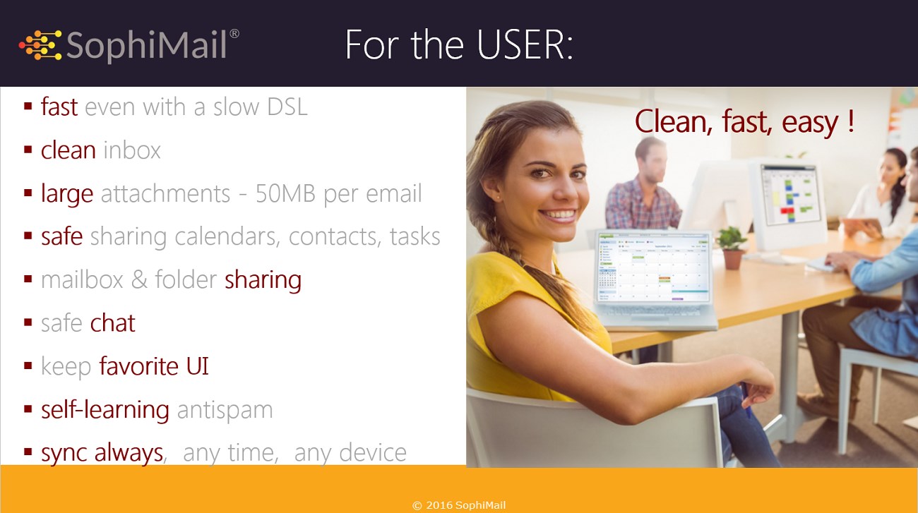 Скриншот 3 программы SophiMail