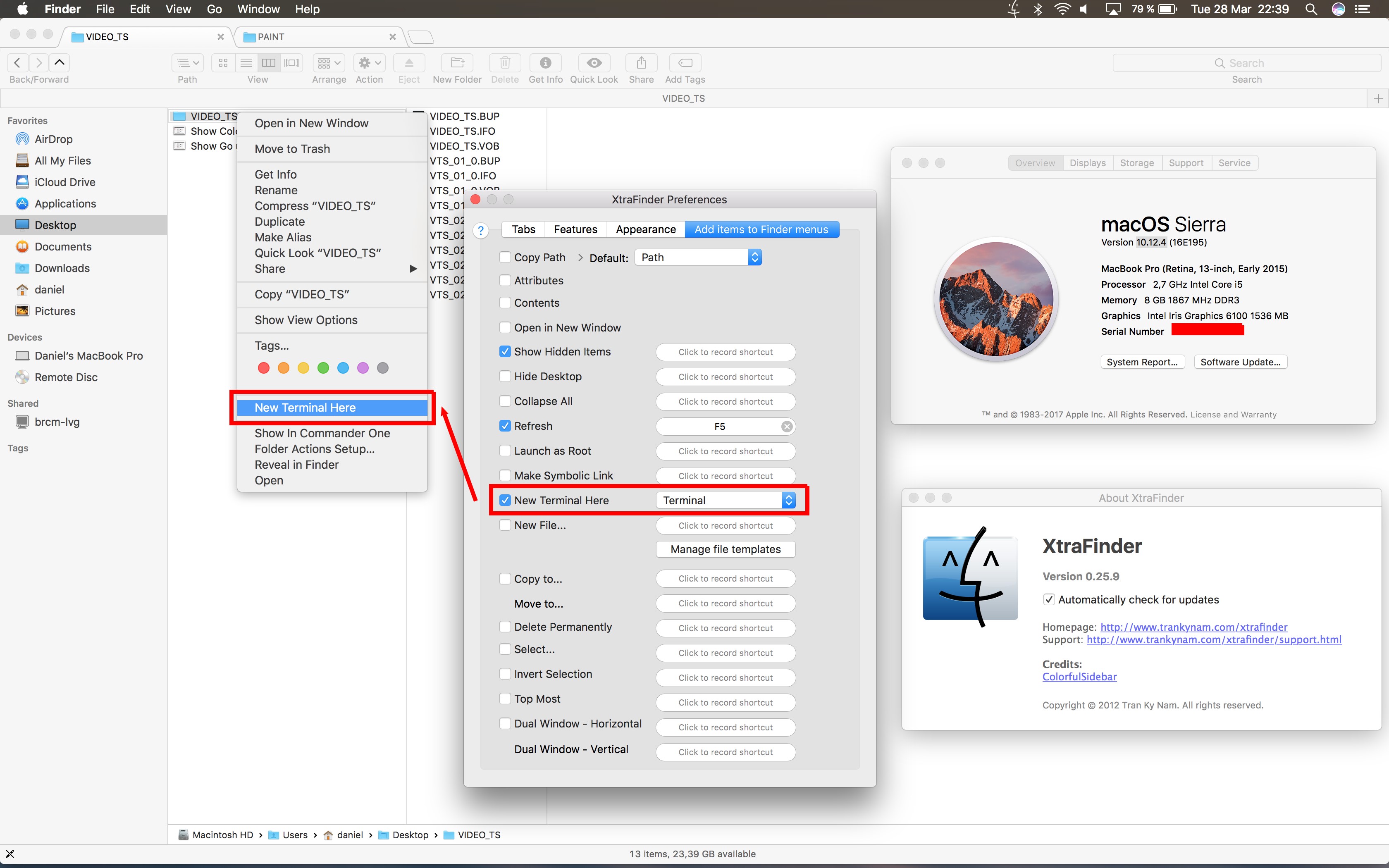 Скриншот 2 программы XtraFinder