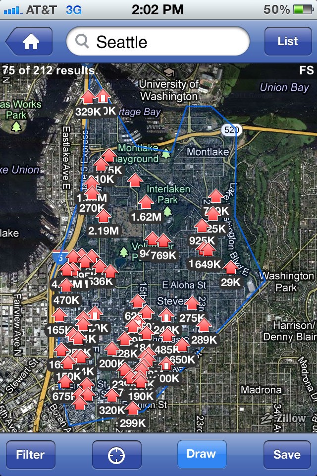 Скриншот 2 программы Zillow