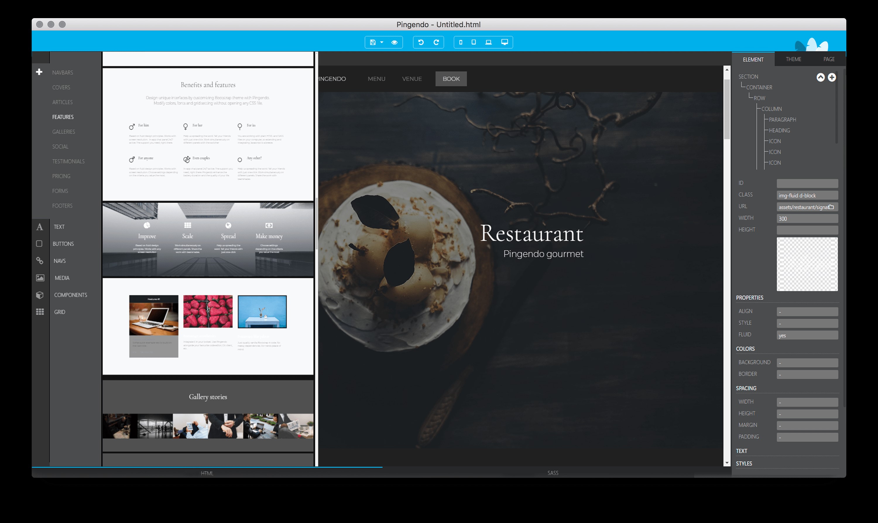Скриншот 2 программы Pingendo