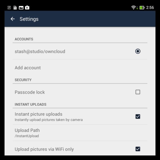 Скриншот 5 программы ownCloud