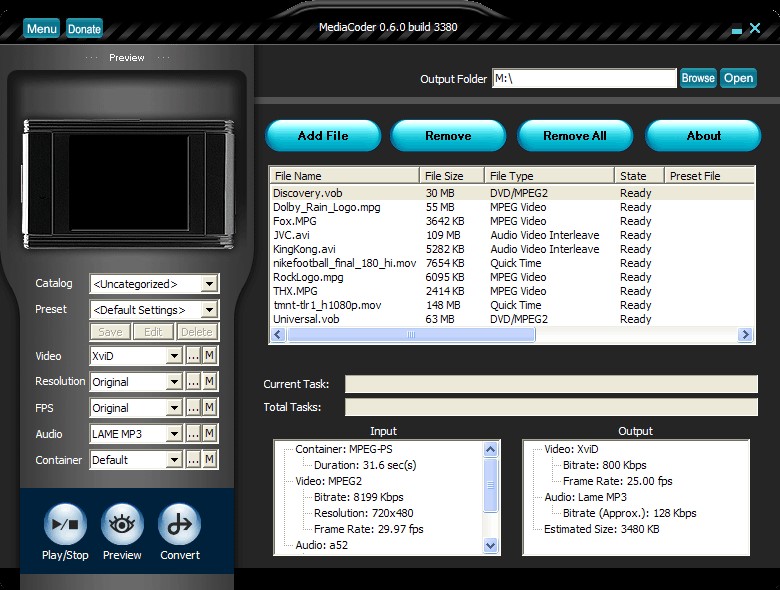 Total tasks. Mpg файл. Медиа кодер. MPEG В mp3. Audio Video Interleave.