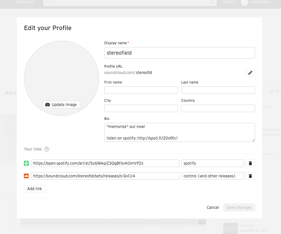 Скриншот 4 программы SoundCloud