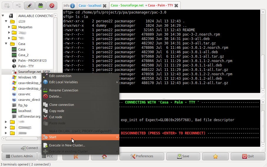 Скриншот 6 программы PAC Manager