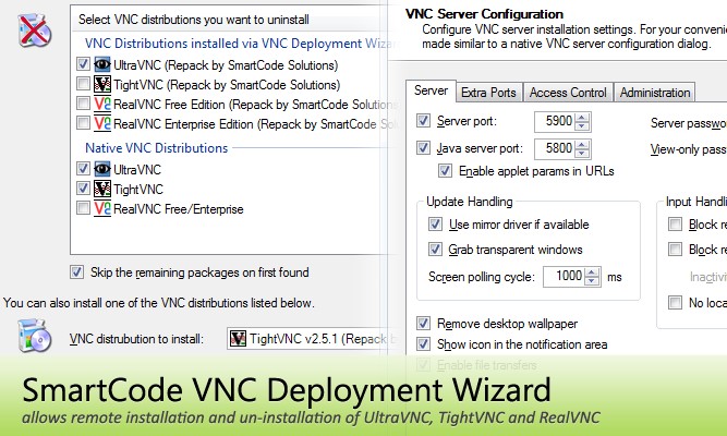 Скриншот 5 программы SmartCode VNC Manager