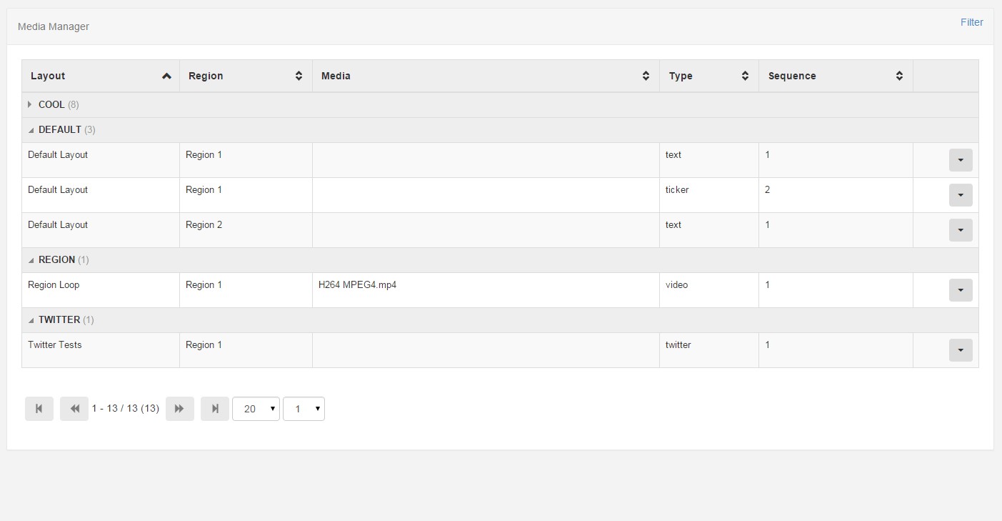 Скриншот 2 программы Xibo