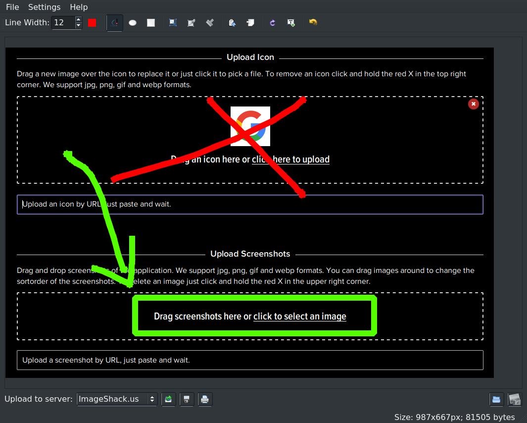 Скриншот 2 программы qscreenshot