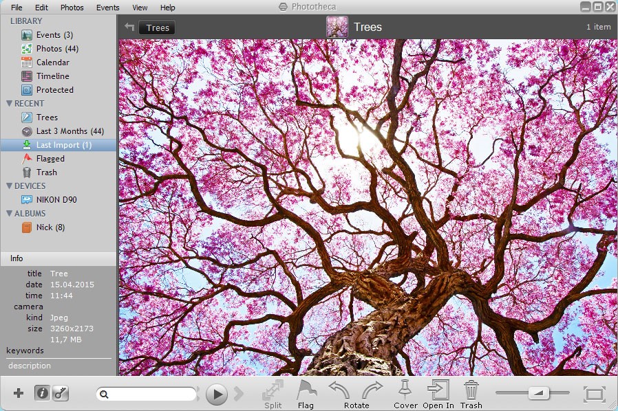 Скриншот 6 программы Phototheca