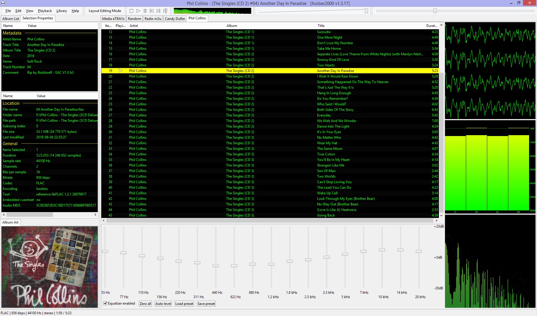 Скриншот 4 программы foobar2000