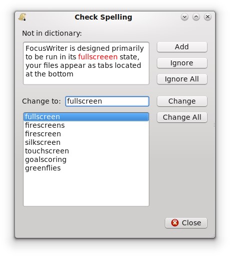 Скриншот 4 программы FocusWriter