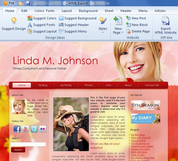 Скриншот 2 программы Artisteer